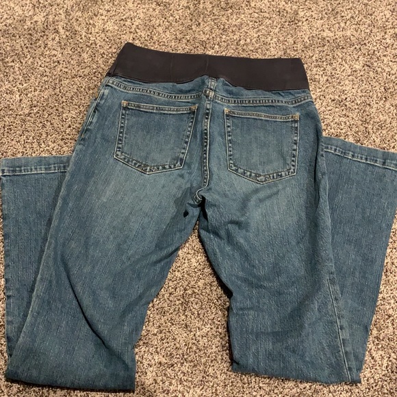 Gap Maternity jeans, low band. Sz 8 reg - Picture 2 of 6